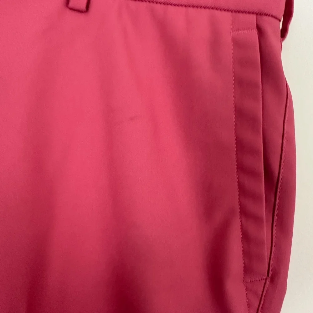 Peter Millar Chino Shorts Salem Nantucket Pink Performance Golf Casual Men 36